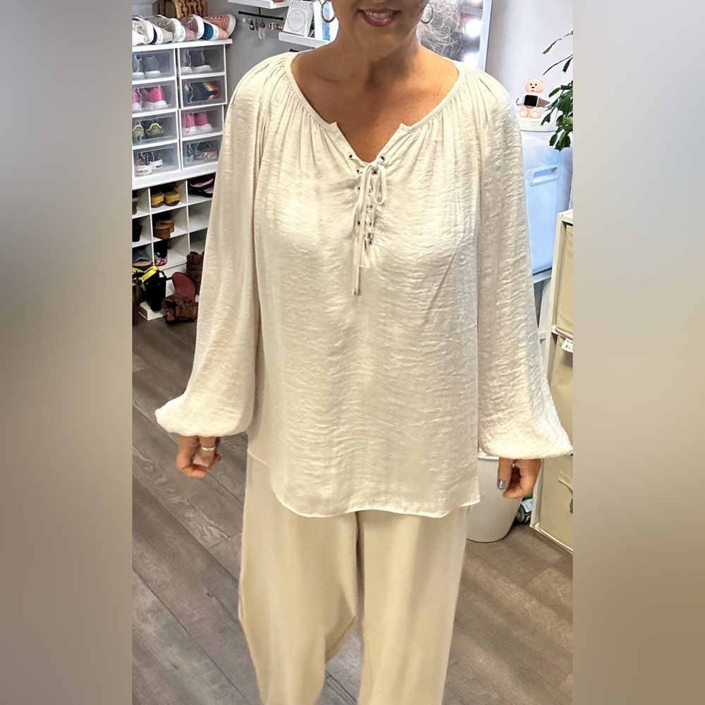 Off white blouse